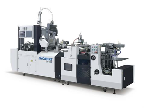 Totalmente pegar automática Caja Máquina W / O ángulo (ZK-320)